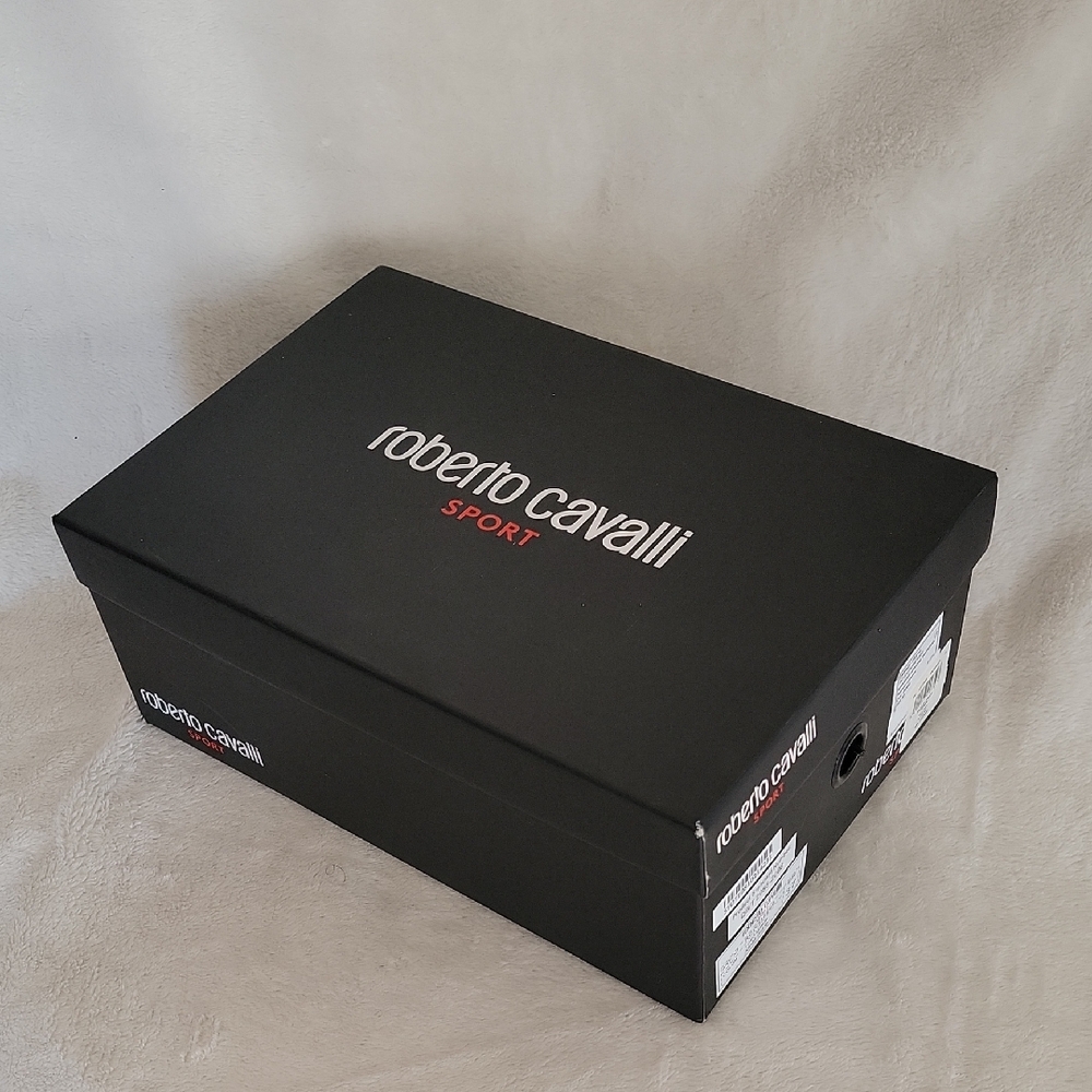 Roberto Cavalli Sport Black Shoe Box